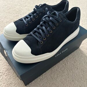 Cole Haan Men's Navy and White Sneakers